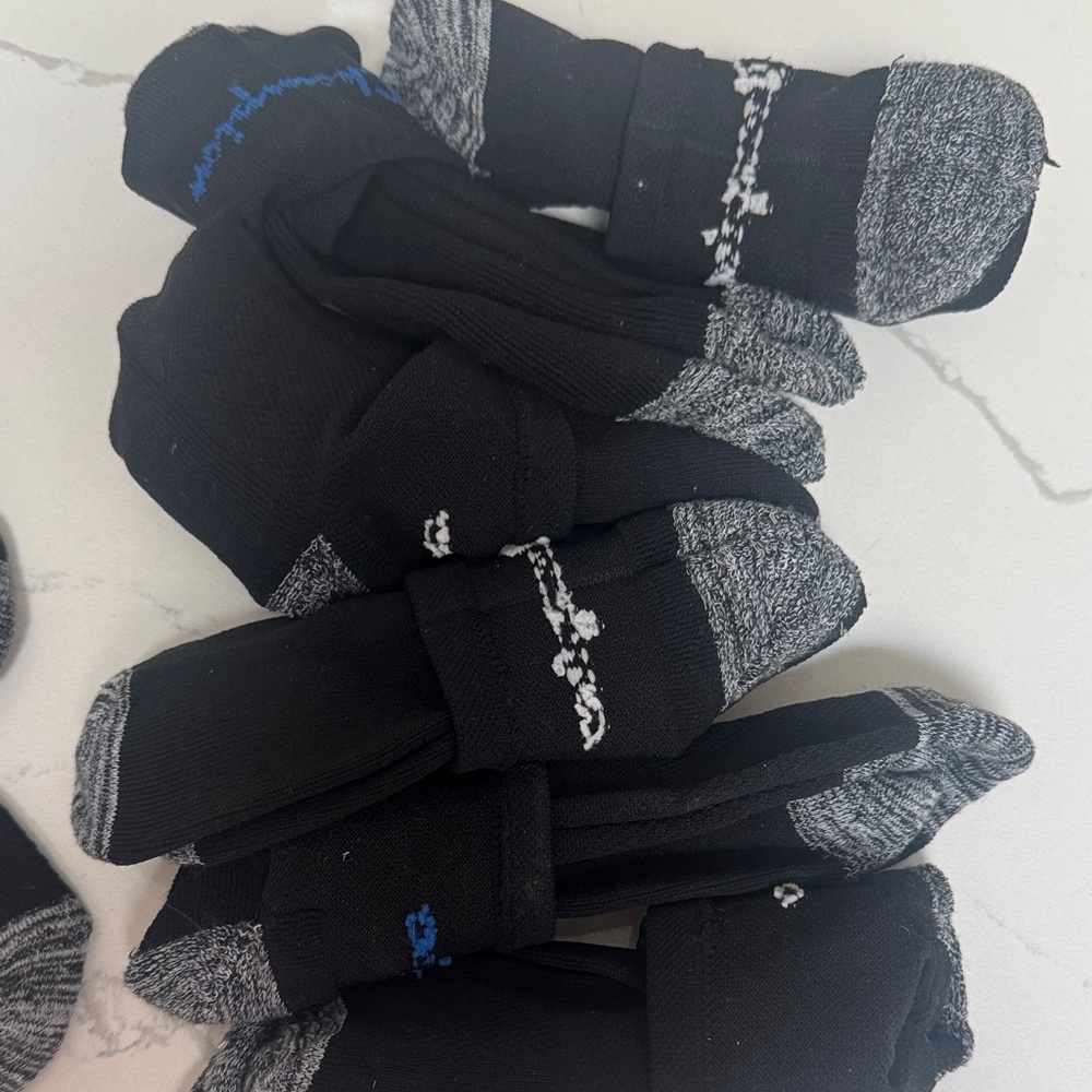 Champion Men's Black and Gray Sports Socks 7 Pairs - Picture 3 of 3